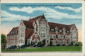 Atlanta, GA Butterick Hall Agnes Scott College Fulton County Georgia Postkarte - Bild 1 von 2