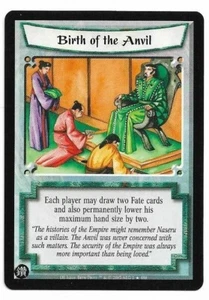 L5R: *BIRTH OF THE ANVIL* - Diamond Edition - Legend of the Five Rings CCG - Picture 1 of 1