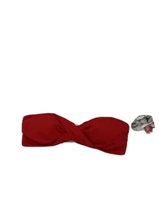 ๐ Top bikini a fascia rosso Cole of California taglia small - Foto 1 di 5