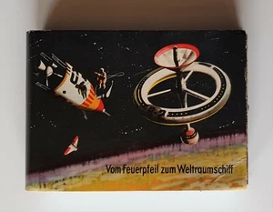 DDR Kartenspiel " Vom Feuerpfeil zum Weltraumschiff " Raumfahrt Kosmonauten 1963 - Bild 1 von 10