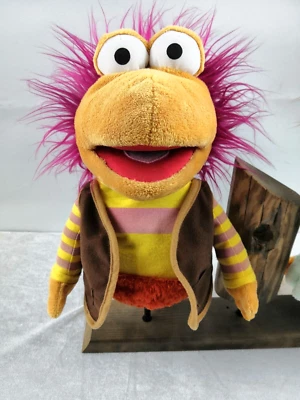1 Stück Jim Henson FRAGGLE ROCK Plüsch Handpuppe  GOBO  Muppet Show Pink RAR - Bild 1 von 4