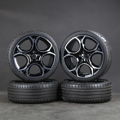 19 Zoll Sommerräder original VW Golf 8 VIII Queenstown 5H0601025AT Sommerreifen - Bild 1 von 4