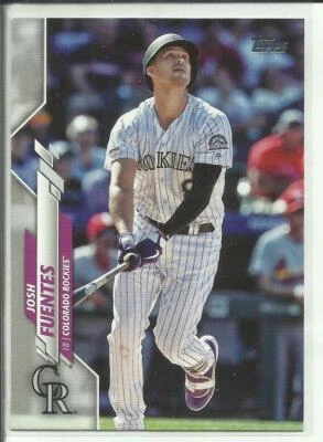 2020 Topps Update Series #U-17 Josh Fuentes Colorado Rockies - Image 1 of 2