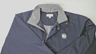 Pebble Beach Golf Links LG Men's Cutter & Buck Black Windbreaker Jacket Lined - Image 1 of 4