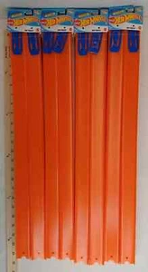 Hot Wheels Track Builder 24” Pieces Orange Track 52' FT Connection - LOT OF 26 - Picture 1 of 3