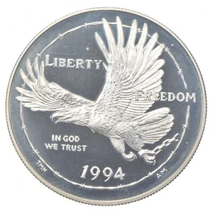 1994-P Proof POW Prisoners Vietnam War Commemorative Silver Dollar $1 - Picture 1 of 3