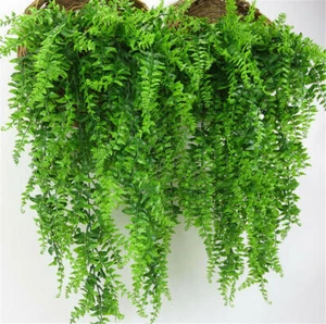 2024 Artificial Fake Flower Vine Hanging Garland Leaf Plant Home Garden Decor US - Picture 1 of 13