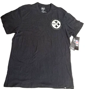 Pittsburgh Steelers Men's M Black Short Sleeve T-Shirt New w/Tags - Picture 1 of 9