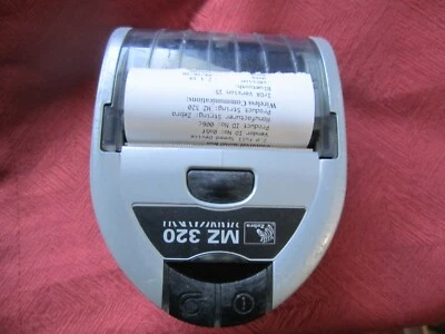 Zebra MZ 320 Mobile Thermal Printer bluetooth Grade B  - Image 1 of 2