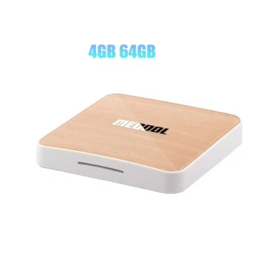 MECOOL KM6 Deluxe ATV Box Android 10 Amlogic S905X4 4G 64G WiFi6 AV1 4K HDR Box - Image 1 of 4
