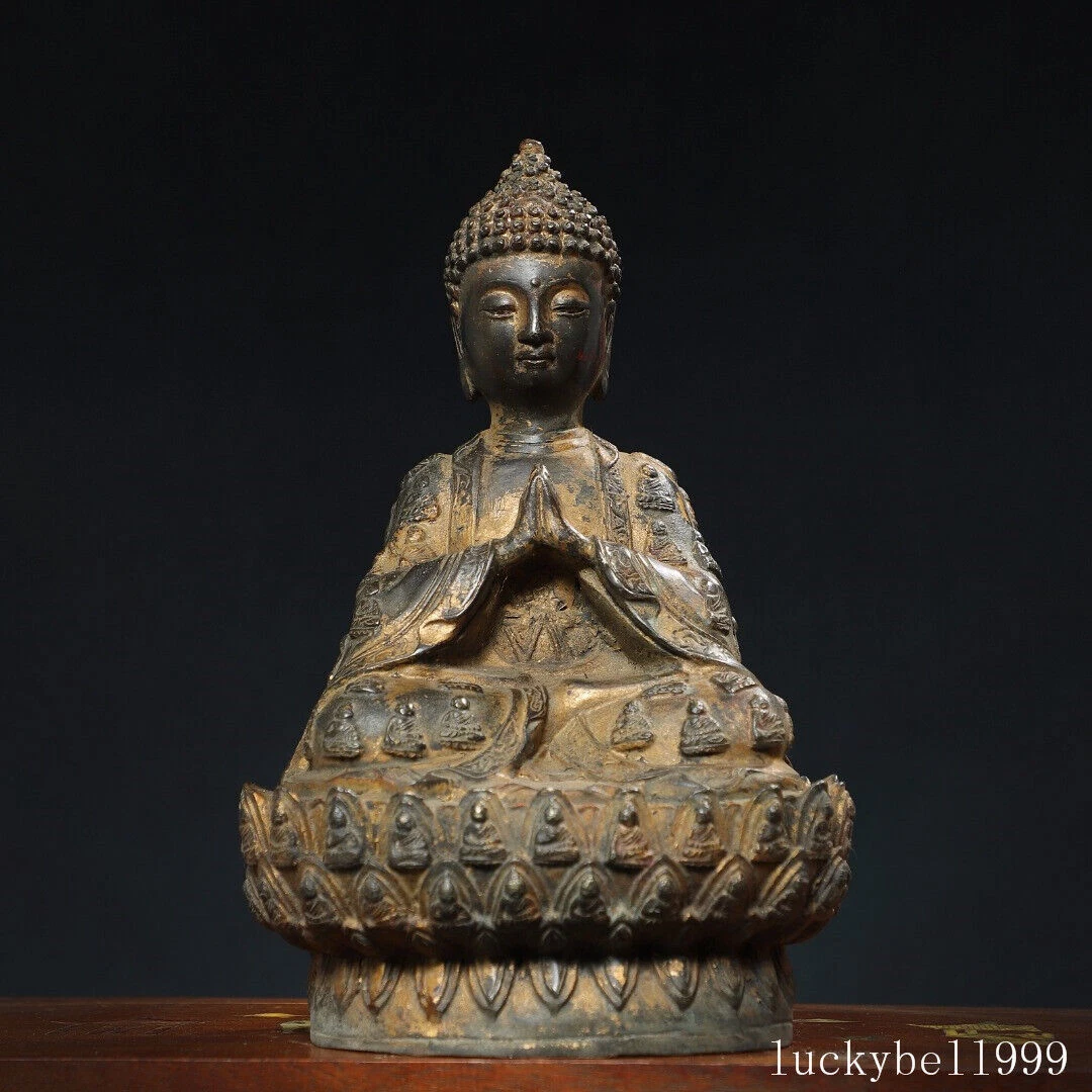 观音黑色中国古董雕像和雕像| eBay