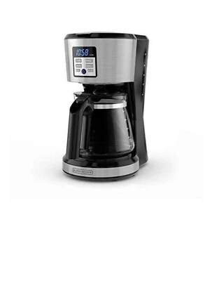 Cafetera BLACK+DECKER 12 tazas programable exclusiva tecnología Vortex Foto 1 de 4