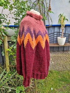 Pulli mit Alpaka****onesize**plussize**Lagenlook**Unikat**Handmade - Bild 1 von 5