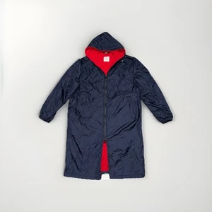 Chaqueta Adoretex Adulto Pequeña Waterpolo Natación Parka Abrigo Con Capucha Azul Forrado de Vellón - Imagen 1 de 8