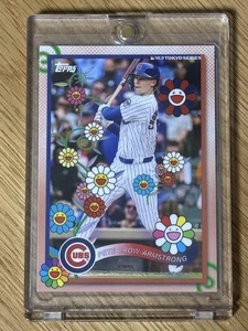 Pete Crow-A MLB Tokyo Series 2025 Card Chicago Cubs Murakami Takashi Used - Picture 1 of 2