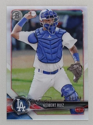 2018 Bowman High Tek 1st Bowman Tek /99 Keibert Ruiz #FBT-KR - Image 1 of 2