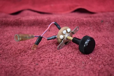 70-73 Datsun 240Z dash dimmer rheostat w/knob OEM used - Image 1 of 4