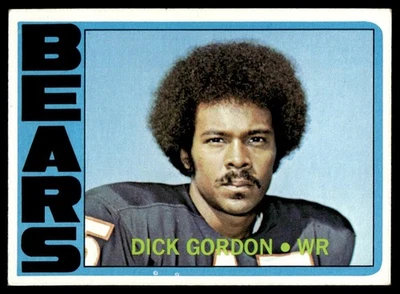 1972 Topps Dick Gordon #223 Chicago Bears - Image 1 of 2