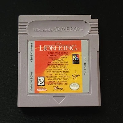 The Lion King (Nintendo Game Boy, 1995) solo cartucho Foto 1 de 4