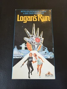 Vintage Sci-Fi Dystopia VHS Logan’s Run (1976) 1991 MGM Home Video V13 - Imagen 1 de 2