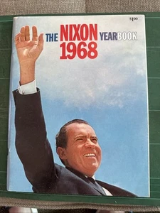 1968 The Nixon Yearbook Published by Nixon/Agnew Committee Paperbound History - Foto 1 di 9