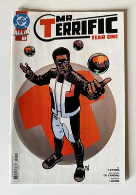 Mr. Terrific: Year One #1 Valentine De Landro cover A 2025 DC Comics Superman - Image 1 of 4