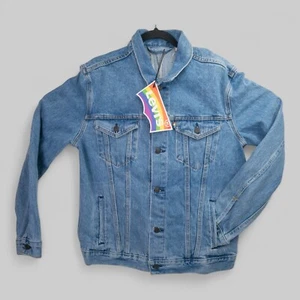 Chaqueta de Camionero Levis Denim Pride Premium LGBTQ+ GLBT Usa Tu Voz Grande Unisex - Imagen 1 de 16