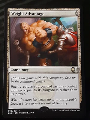 Weight Advantage x1 , Conspiracy Take the Crown , NM , MTG , FREE SHIPPING - Image 1 of 2