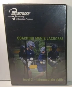 Coaching Men's Lacrosse DVD Level 2 Intermediate Skills USL US Education New - Picture 1 of 2