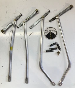 91 - 95 Volvo 940 740 Door Latch Rod Actuator Set LH RH OEM - Picture 1 of 12