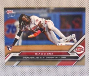 2024 Topps Now #200 Elly De La Cruz Cincinnati Reds - Bild 1 von 2