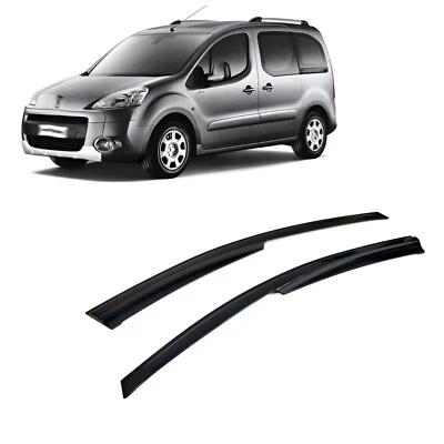 Deflettori Aria Antivento per Peugeot Partner Tepee 2008- 2017 Montaggio Esterno - Image 1 of 4