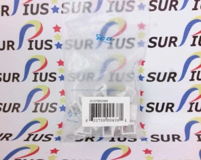 NSOP ICC 10pk Blank Keystone Insert IC107BNOWH - Image 1 of 3