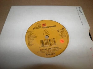 NARADA- DIVINE EMOTIONS VINYL 7" 45RPM p - Picture 1 of 1