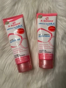 2X A Bonne Miracle Spa Milk Cleansing Shower Salt Moisturizing Whiteni 350 g - Picture 1 of 2