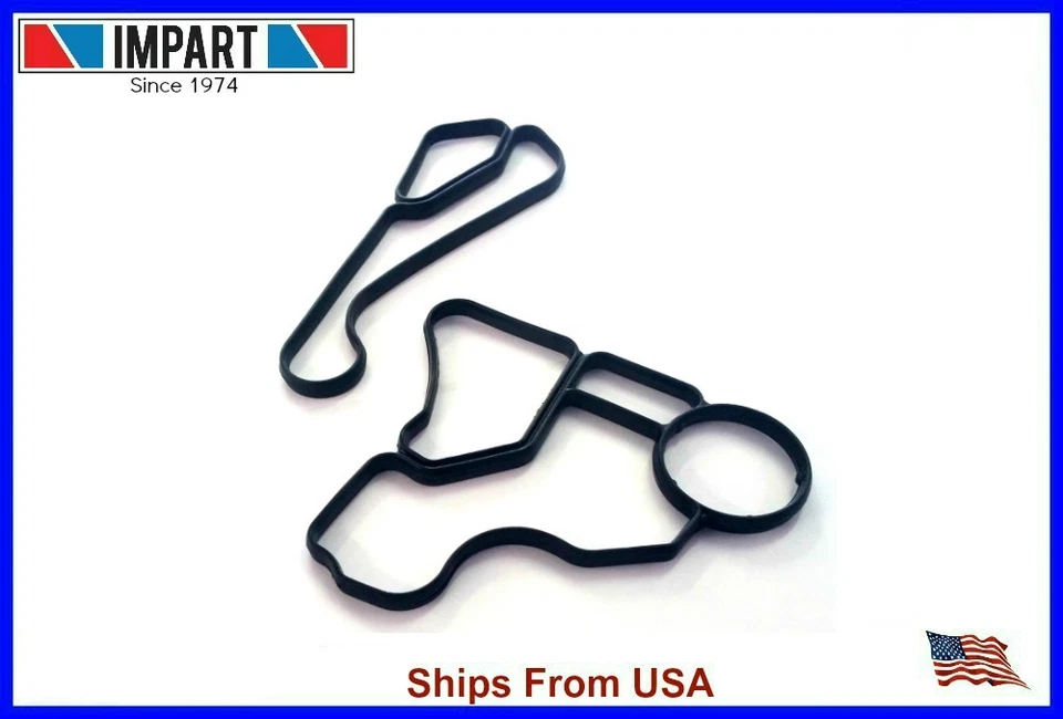 BMW Engine Oil Filter Housing Gasket & Cooler Seal Set 11428637820 / 11428637821 - Image 1 of 1