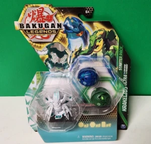 NEW Bakugan Legends Starter 3pk, Krakelious Ultra with Centipod and Maxodon - Foto 1 di 4