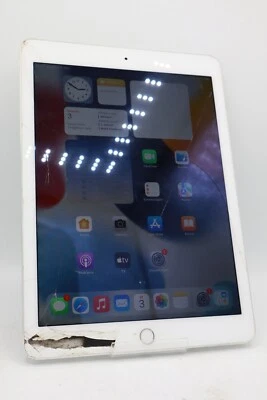 Apple iPad Air 2 64GB WLAN A1566 Weiß Displayschaden #5081 - Bild 1 von 4