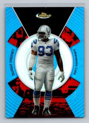 2005 Finest #41 Dwight Freeney Blue Refractors /299 Indianapolis Colts - Image 1 of 2