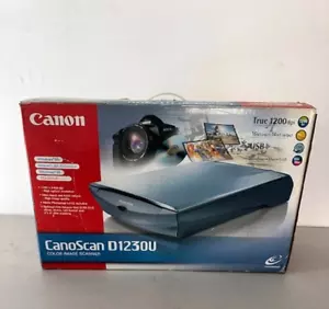 Canon Canoscan D1230U FlatBed Scanner W/Original Box and software - Picture 1 of 1