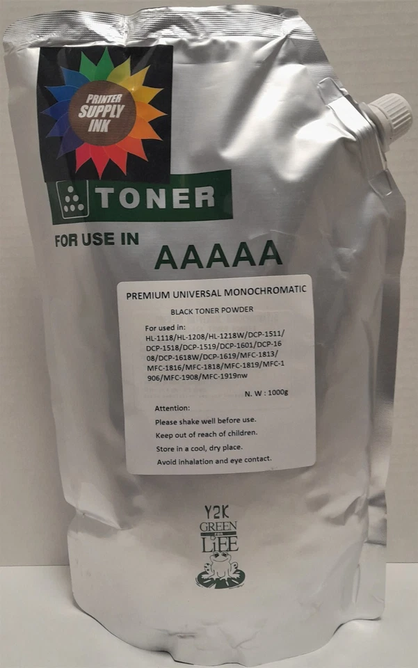 Refil de toner a granel para Brother TN-760 TN-770 TN760 TN-730 TN730 1kg universal - Imagem 1 de 1