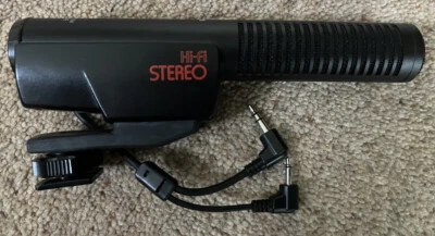 ORIGINAL STEREO ZOOM MICROPHONE FOR CANOVISION EX1 HI Canon Camera Hi8 8mm JAPAN - Image 1 of 3
