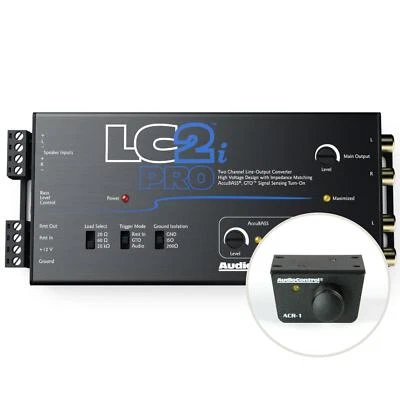 AudioControl LC2i Pro 2 Channel Active Line Out Converter accubass with ACR-1 - Image 1 of 4