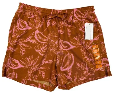 Pantalones Cortos Jessica Simpson Primavera Tropic Cordón Naranja Mujer M Nuevos con Etiquetas Foto 1 de 4