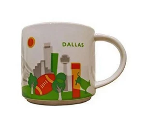 Starbucks Dallas Texas ""You Are Here Collection"" Kaffeetasse - 14 Unzen - 2015 Neu ohne Etikett - Bild 1 von 3