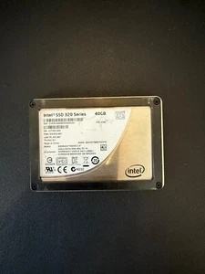Intel 320 SSDSA2CT040G3 40 GB 2.5 in SATA II Solid State Drive - Picture 1 of 7