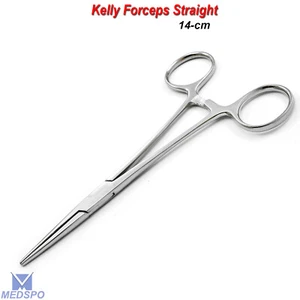 Hemostat Forceps Picking Locking Clamps Straight Surgical Veterinary Instruments - Bild 1 von 5