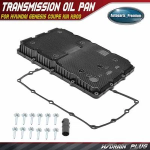 Transmission Oil Pan for Hyundai Equus Genesis Coupe Kia K900 Genesis G70 G80 - Picture 1 of 9