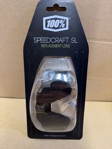 100% Speedcraft SL Glasses Replacement Black Mirror Lens - Ref 3 - Picture 1 of 4