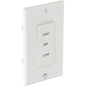 Air Vent 58030 2SPD Wall Switch, 1-(Pack), White - Picture 1 of 5